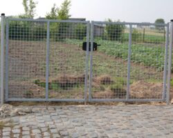 Galva dubbele tuinpoort.