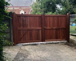 Padouk poort type Belvedere.